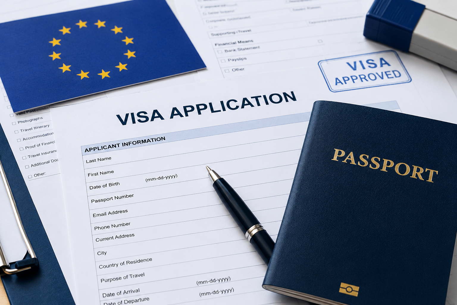 Rifiuto visto Schengen: documenti necessari per evitare il rifiuto della domanda