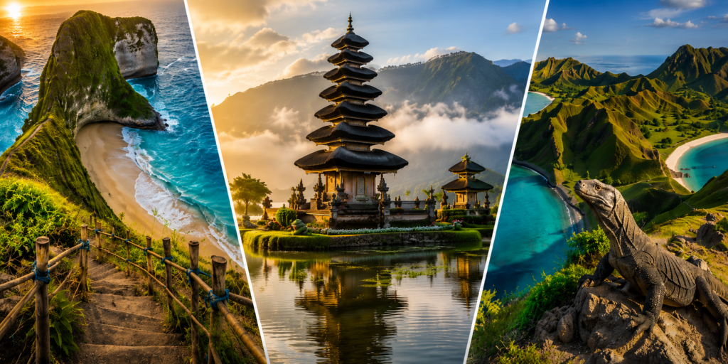 Panduan Wisata Indonesia – Bali, Lombok, Jawa, Komodo dan Borneo